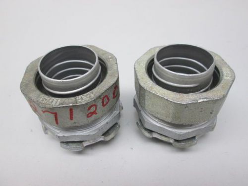 LOT 2 NEW APPLETON PIPE FITTING UNION IRON 1-1/4IN D241238
