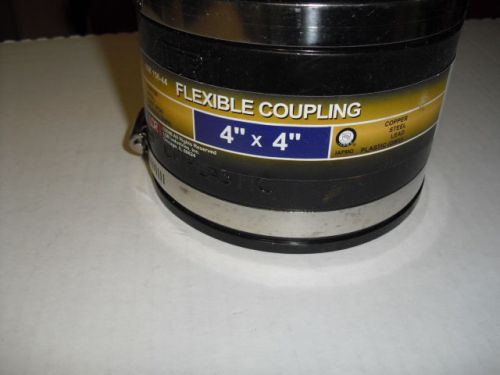4 X 4  FLEX COUPLING - COPPER/STEEL/CAST IRON/PLASTIC(DMV) - NEW