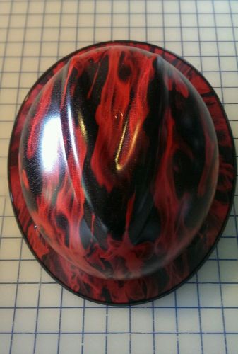 &#034;hydrodipped v guard - flame skulls hard hat&#034; for sale