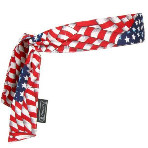 Chill-Its 6700 Evaporative Cooling Bandanas, Stars &amp; Stripes