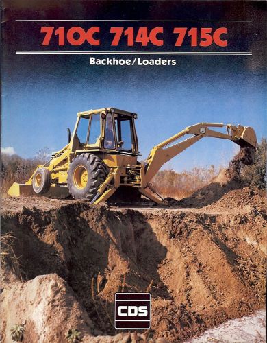 Equipment Brochure - CDS - 710C 714C 715C - Backhoe Loader Allis-Chalmers (E1559