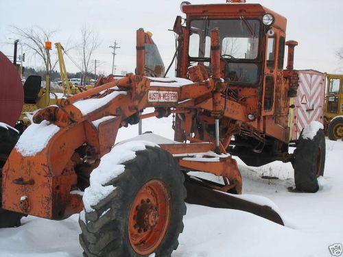 Motor Grader Austin Western 4x4 Detriot Diesel snowplow