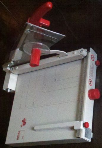 Ideal kutrimmer 1038 paper trimmer cutter mbm for sale