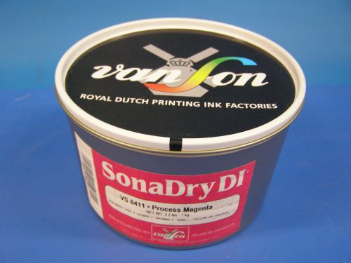 New VanSon SonaDry DI Process Magenta Ink VS8411 2.2lb(1kilo)  Ready to Ship!