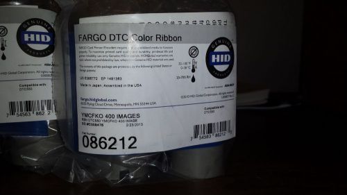NEW Fargo DTC550 86212 Color Ribbon - YMCFK - 400 prints