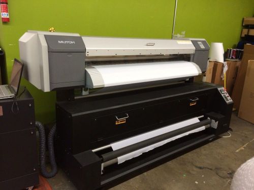 FLAG PRINTER - Direct fabric printer 64&#034; wide with heating unit and RIP software