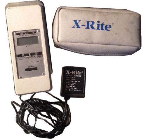 Printing densitometer x-rite 341 w/ protective case &amp; power cord great deal for sale