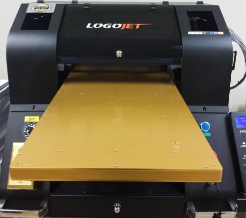 LogoJET PRO H4 Direct to Product Flatbed Printer-Eco Solvent Ink-GREAT CONDITION