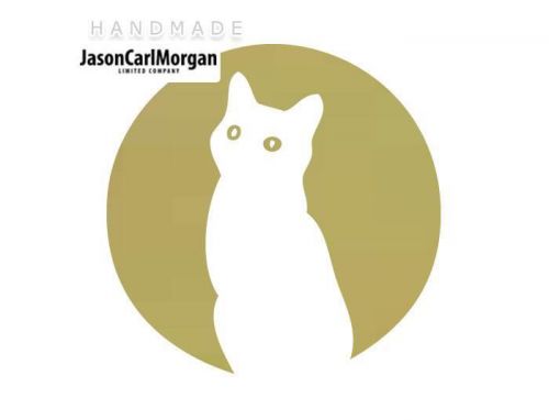 JCM® Iron On Applique Decal, Cat Gold