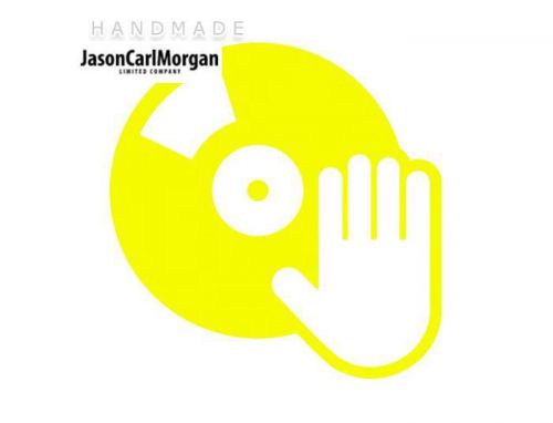JCM® Iron On Applique Decal, DJ Neon Yellow