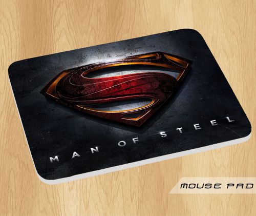 Superman Man Of Steel Mouse Pad Mat Mousepad Hot Gift