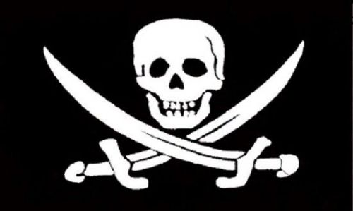 Jack Rackham Pirate Flag 3x 5&#039; Indoor Outdoor Banner