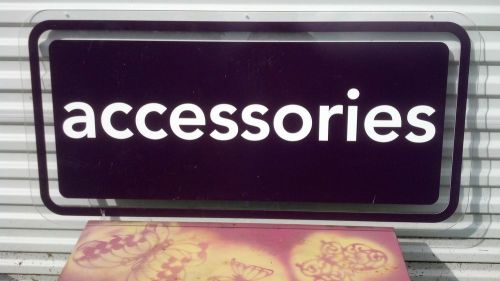 plastic - accessories ( store  sign )