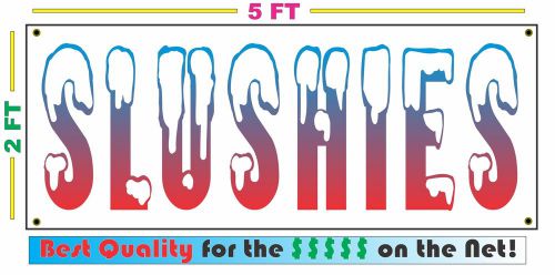 SLUSHIES Full Color Banner Sign NEW XXL Size Best Quality for the $$$$