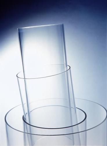 Acrylic Perspex OD 70mm x 5mm x 1M long Clear Tube PMMA