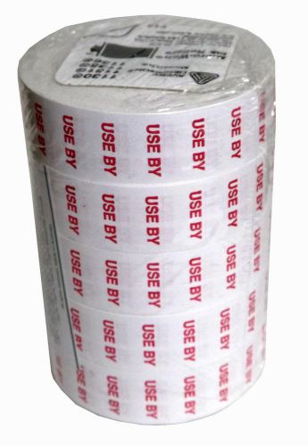 Monarch 1136 Date Ticketing Use By Labels 10,000(5 rolls) White. 70696