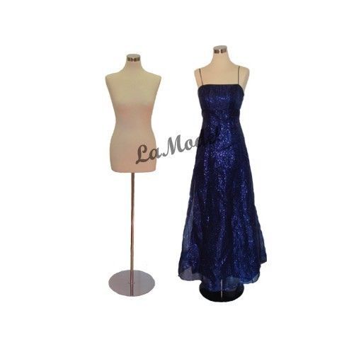Two x female half body dress forms, mannequins size: m,  for store display for sale