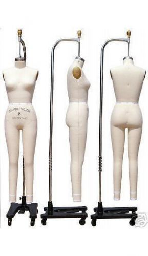 Professional dress form, Mannequin,Full Size 4, w/legs