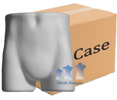 Male Brief Form - Hard Plastic, White, Case of 25