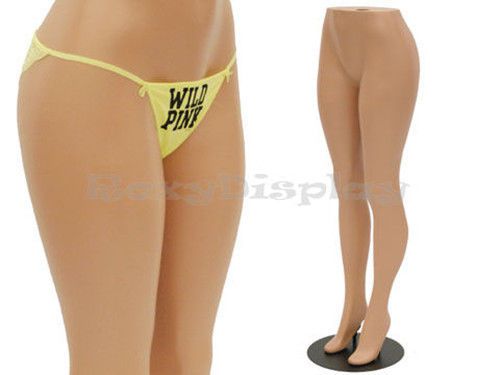Female Plastic Mannequin Legs With Brazilian hips PS-LG101
