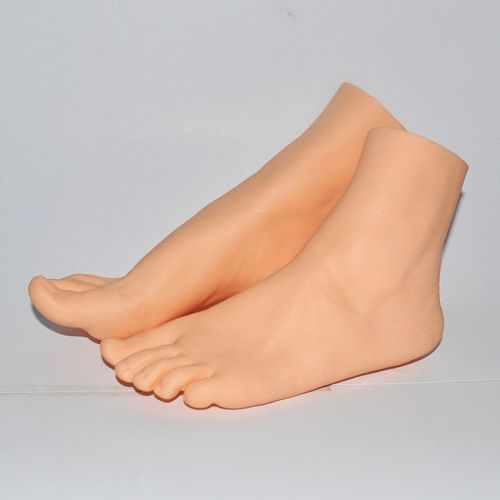 Vivid Female Left Right Mimic Feet Mannequin Foot Dummy Model