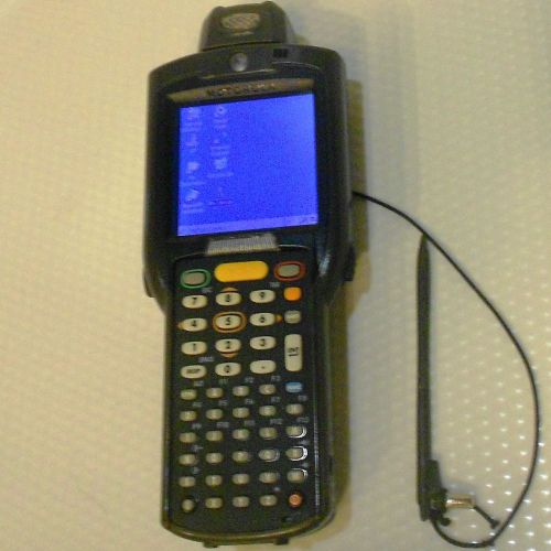 Barcode Scanner with STYLUS and USER GUIDE. Symbol MC3000 Motorola RU0PPCG000R