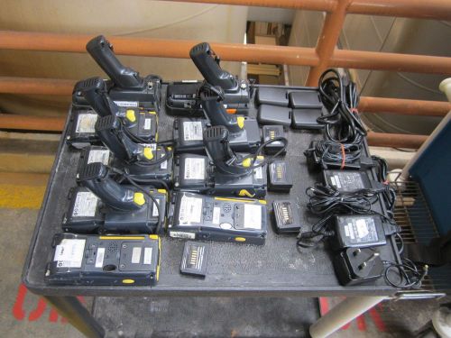 2 Datalogic Pegaso and 7 PSC Falcon - Barcode Scanners