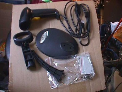 USB Automatic Laser Barcode Scanner Reader with Stand Handheld Bar Code Scan