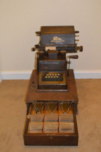 Dalton Cash Register with Drawer Antique
