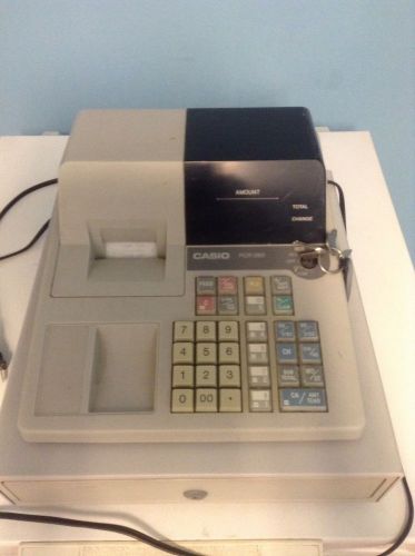 Casio PCR-260 Electronic Cash Register: Tested &amp; Working w/Keys