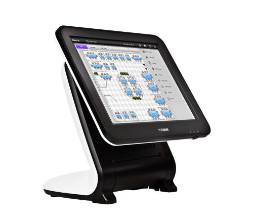 all in one pos system AIO posbank ANYSHOP E2 with MSR