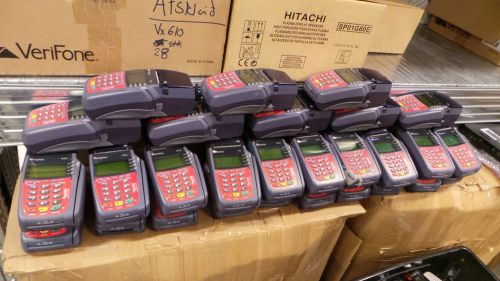 Lot of 28pcs VeriFone VX610 Wireless Credit Card Terminal /for repair or parts