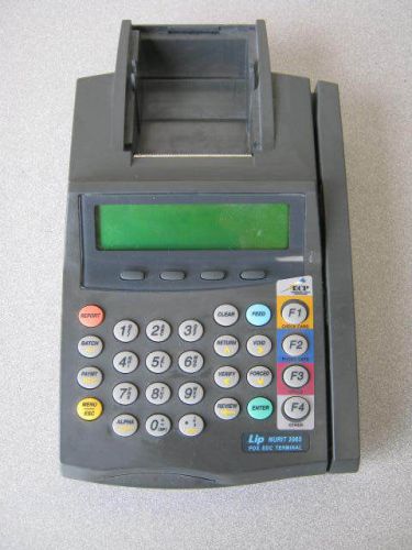 Lip Nurit 2085 Credit Card Reader Terminal / Receipt Printer