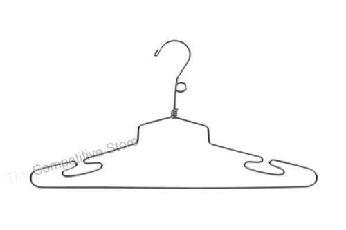 16&#034; steel lingerie hanger with loop hook - 50 pieces for sale
