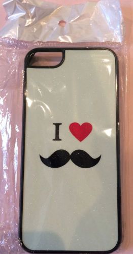 iphone 5/5s shiny &#034;I love&#034; phone case +iPhone 5 or 5s screen protector