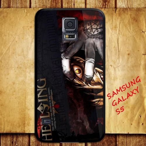 iPhone and Samsung Galaxy - Hellsing Alucard Anime Series Cover Cartoon - Case