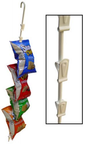 Clip Strip Rack Snack Potato Chip Display 12 Hook
