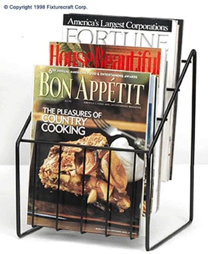 Fixturecraft Mini Maggie 3 tier wire magazine or literature table top display