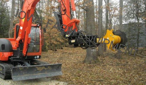 Excavator turbo saw dfm26ex r tree saw,cutter head:15-23gpm,90°man.rotatinghead for sale