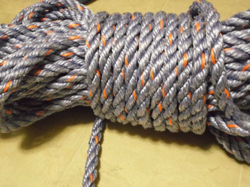New 80 feet of 5/8 inch high impact  fall arrest rope (very strong rope) for sale