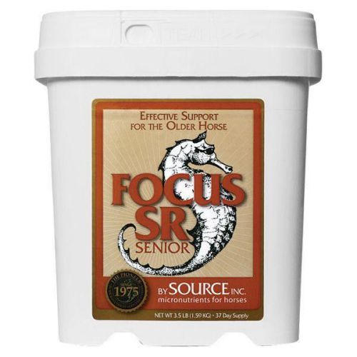 FOCUS SR Senior 3.5 Pounds Senior Stallions Digestive Enzymnes Horse Equine