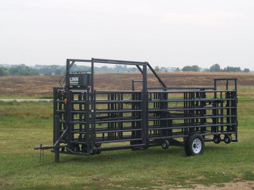 Wrangler Portable Corral System Bumper Pull Model-Large Capacity of 150 cow/calf