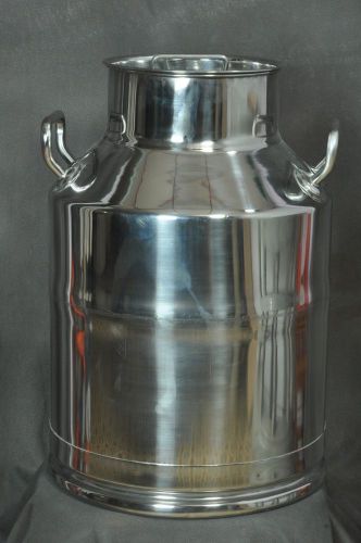 Steel milk can pot jug for dairy farm 25 litre/ 25 qt/6 gallons milk storage for sale