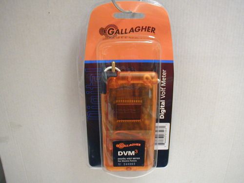 Gallagher Digital Voltage Meter - DVM 3 - Brand New - Ships Free