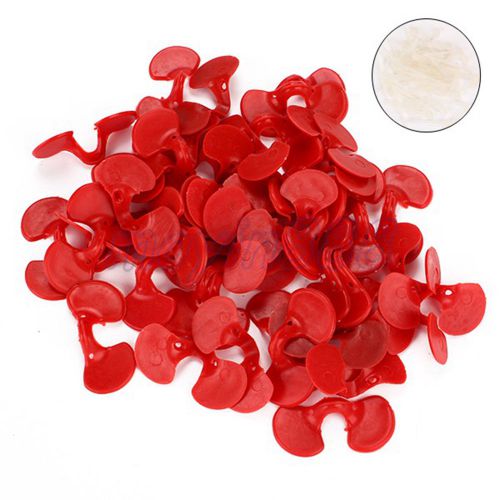 50 pcs red plastic chicken eyes glasses avoid hen peck each other chicken farm for sale