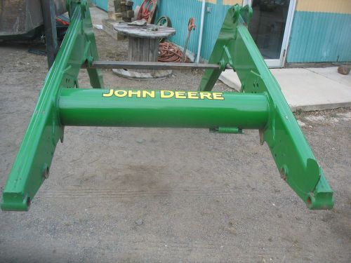 john deere loader frame model H340 compact utility small tractor man, 1-1-2013