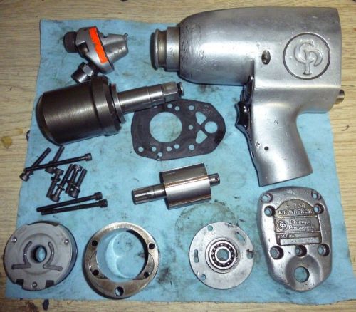 Chicago pneumatic cp 734 1/2&#034; air impact wrench gun ~ with leather protector! for sale