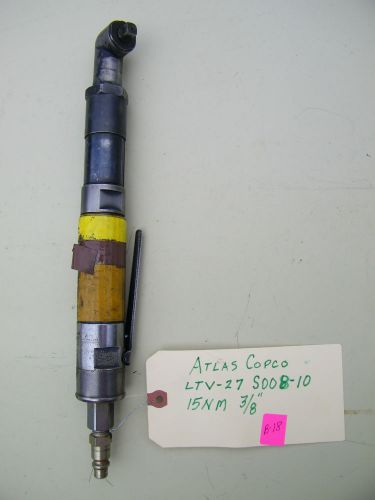 Atlas copco -pneumatic nutrunner-adjustable torque-ltv27 s008-10 for sale