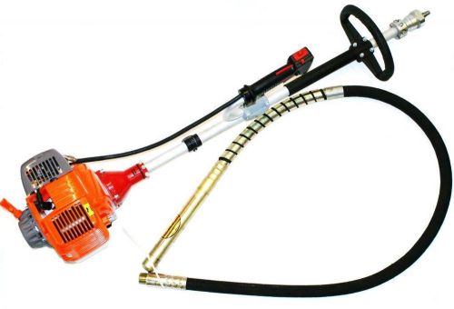 NEW HAND HELD GASOLINE CONCRETE VIBRATOR 1.5 HP W/6FT NEEDLE GAS POWERED