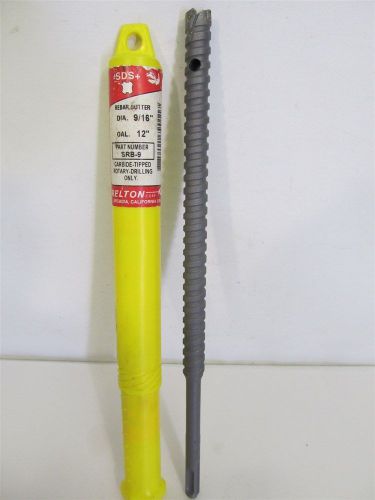 Relton srb-9, 9/16&#034; x 12&#034; sds plus carbide tipped rebar cutter for sale
